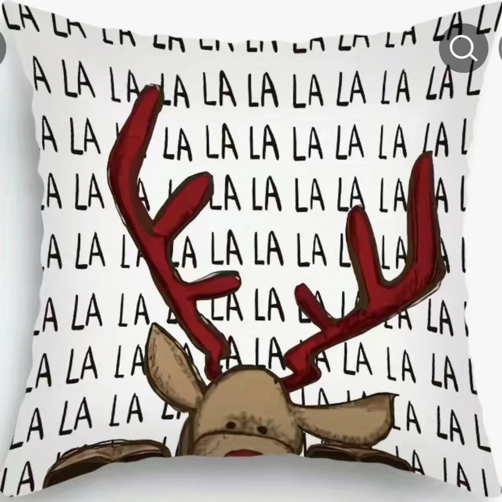 4pcs Christmas Printed Pillowcase 18